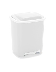 CUBO BASURA PEDAL PARA BOLSA 30 LITROS