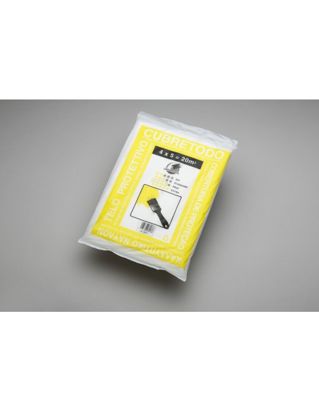 PLASTICO PROTECCION 4x5 MTS. MEDIO