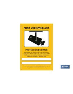 SEÑAL ADHESIVA 210X148MM.