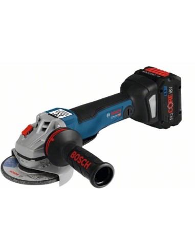 MINI AMOLADORA GWS 18 V-10 PC PROF. 2X5AH + L-BOXX