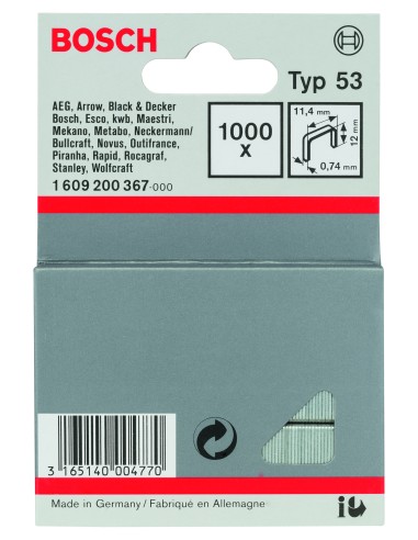 GRAPAS 10X12MM X 1000 UDS.