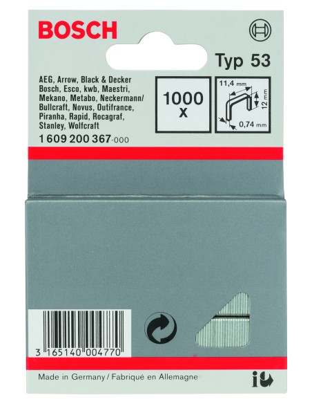 GRAPAS 10X12MM X 1000 UDS.