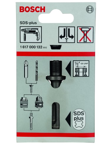 ADAPTADOR BROCAS SDS-plus ENCABADOURO
