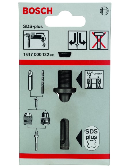 ADAPTADOR BROCAS SDS-plus ENCABADOURO