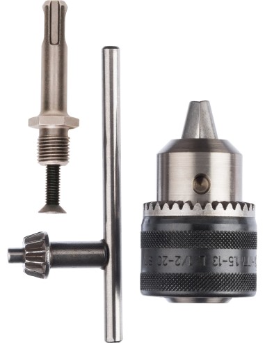 PORTABROCA CIERRE C/LLAVE+ADAPT.SDS-PLUS