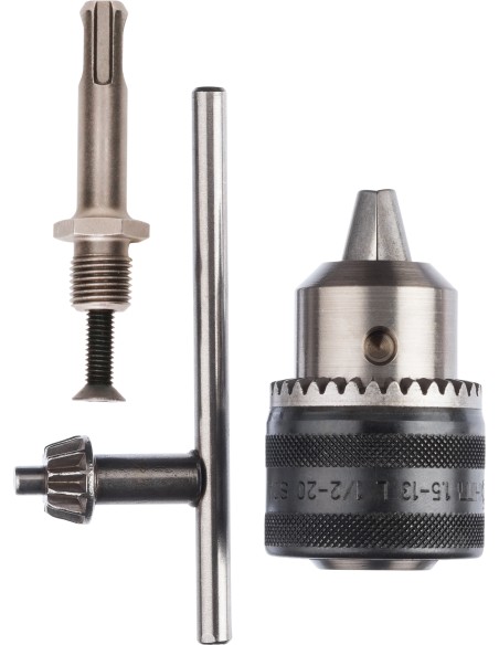 PORTABROCA CIERRE C/LLAVE+ADAPT.SDS-PLUS