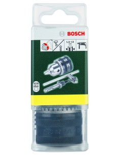 PORTABROCA CIERRE C/LLAVE+ADAPT.SDS-PLUS 2