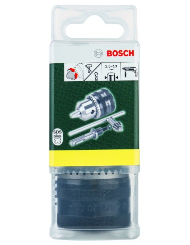 PORTABROCA CIERRE C/LLAVE+ADAPT.SDS-PLUS