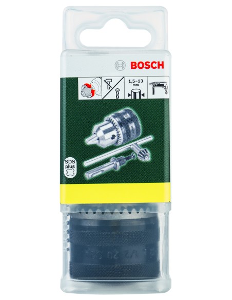 PORTABROCA CIERRE C/LLAVE+ADAPT.SDS-PLUS