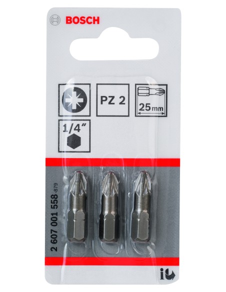 PUNTA PZ 2L.25MM.X3UDS.