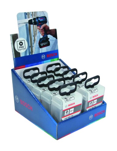 AC ATORNILLAR CAJA TIC-TAC 25 PUNTAS EXTRAHARD PH2 25MM