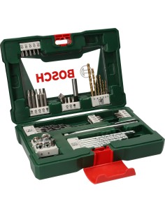 BROCAS BOSCH SET 48UND.HIERRO-PIEDRA-MADERA + PUNTAS