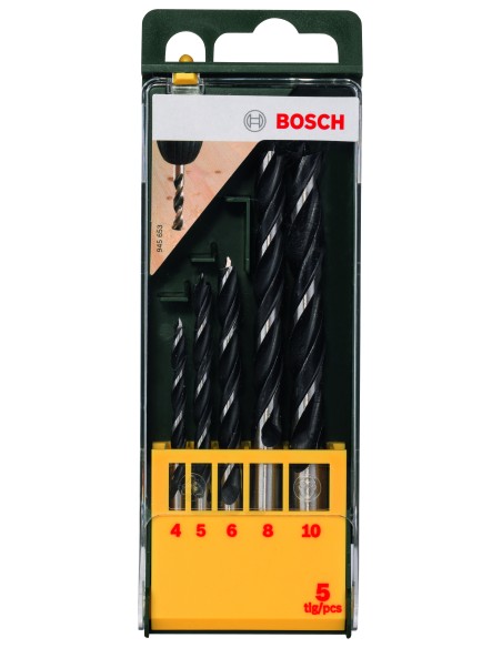BROCAS BOSCH MADERA SET-5 UDS