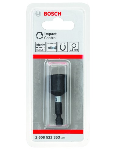 ATORNILLAR ADAPTADOR IMPACT LLAVE DE VASO 13MM: 1UD