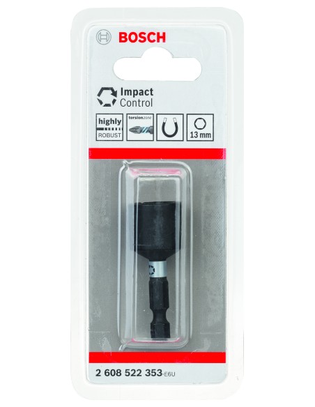 ATORNILLAR ADAPTADOR IMPACT LLAVE DE VASO 13MM: 1UD