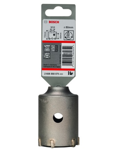 CORONA PERF HUECA D. 50MM