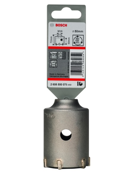 CORONA PERF HUECA D. 50MM