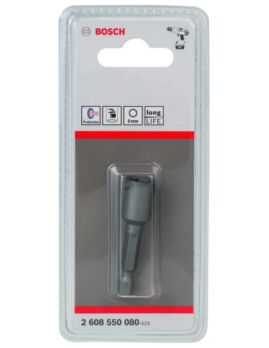 VASO HEXAGONAL 8,0X50MM. (Taladro)