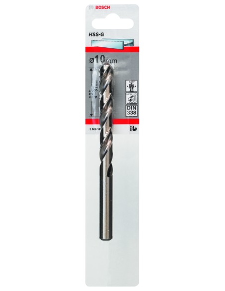 HSS-G DIN338: 10.0X87X133