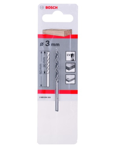 BROCA BOSCH HELI. MADERA 3X60MM