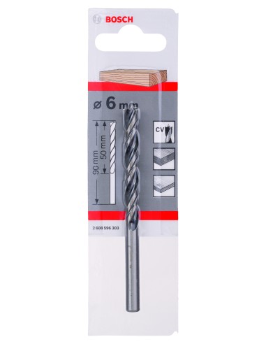 BROCA BOSCH HELI. MADERA 6X90MM