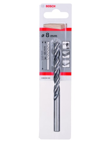 BROCA BOSCH HELI. MADERA 8X110MM