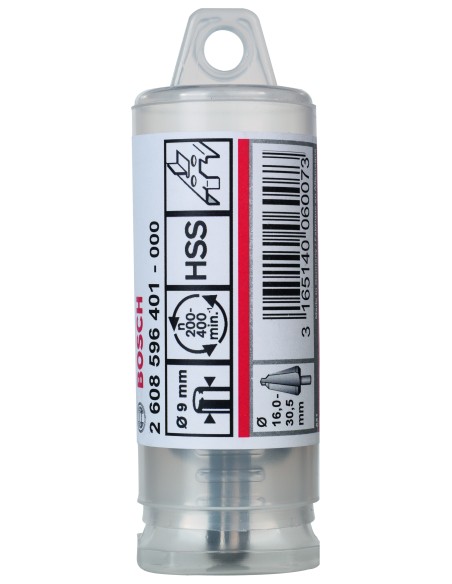 BROCA METAL HSS CILINDRICA CHAPA: 16-30,5 X 76 X 9