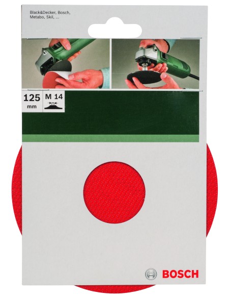 PLATO LIJADOR CON VELCRO AMOLADORA: 125MM