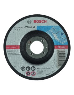 CORTE CONCAVO STANDARD METAL: 115 X 2,5MM