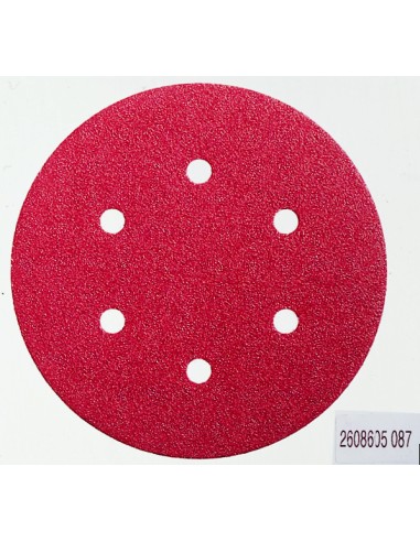 LIJA EXCENTRICA C430: 150MM 8P. G120 X 5UDS