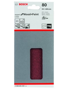 LIJA PARA LIJ BANDA 93X185 GR 80X10 UDS. 2