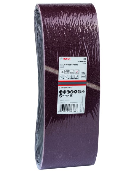 LIJA DE BANDA 100X690 G- 80 VIRUTEX