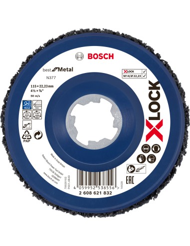 ACC X-LOCK X-LOCK DISCOS LIMPIEZA BEST METAL 115 MM