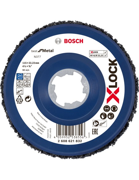 ACC X-LOCK X-LOCK DISCOS LIMPIEZA BEST METAL 115 MM