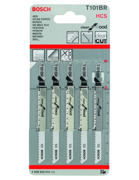 H.S.CALAR T 101 BR: CLEAN WOOD: 5UDS