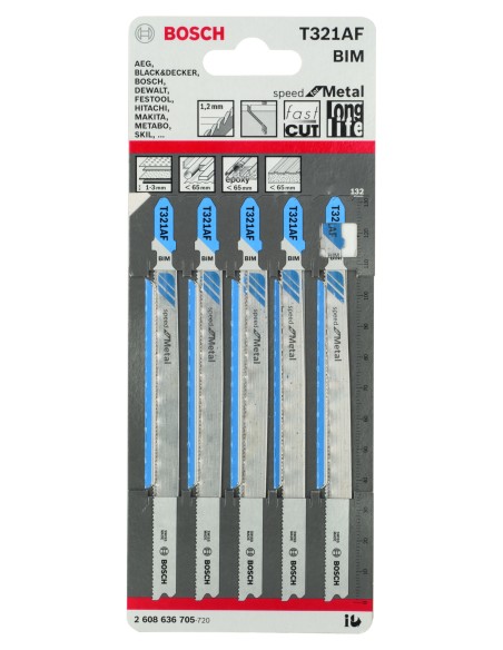 T 321 AF: SPEED METAL: 5 UDS