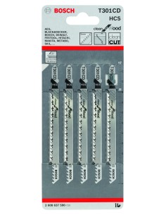 H.S.CALAR T 301 CD: CLEAN WOOD: 5UDS 2