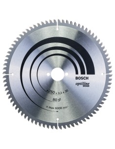 DISCO WIDIA OPTILINEWOOD 250X3.2X30D: 80WZ/N