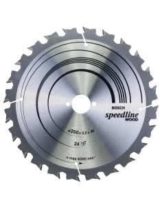 DISCO WIDIA SPEEDLINE WOOD 250X3.2X30D: 24WZ