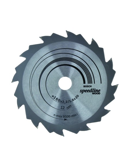 DISCO 160X16MM SPEEDLINE WOOD 12D-PKS-54