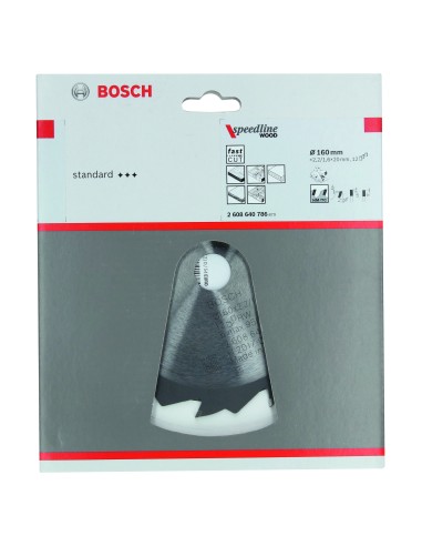 DISCO 160X16MM SPEEDLINE WOOD 12D-PKS-54