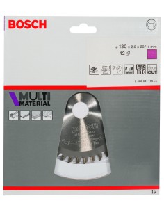 DISCO WIDIA MULTIMATERIAL 130X2.0X20/16D: 42TR-F 2