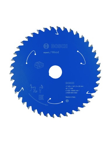 CIRCULAR EXPERT WOOD 140 X 20 X 1.8/1.3 X 42D: BA