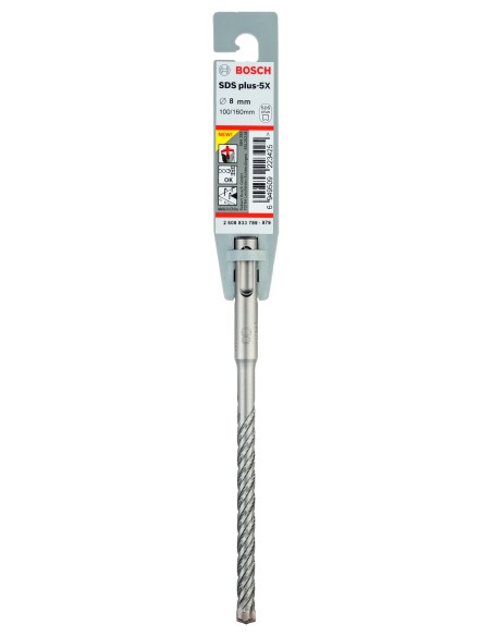 BROCA SDS PLUS-5X: 8X 100 X 160