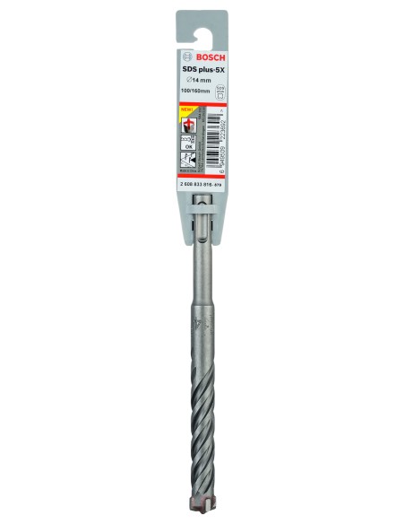 BROCA SDS PLUS-5X: 14 X 100 X 160