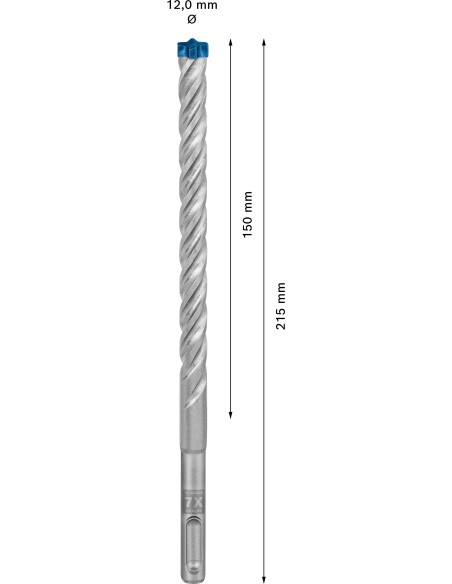 EXPERT SDS PLUS-7X (ARMADO): 12X150X215