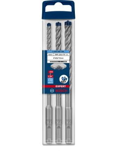 EXPERT SDS PLUS-7X (ARMADO): SET 3UDS: 6 8 10MM 2