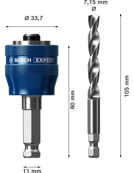 SIERRA CORONA: AC ADAPTADOR EXPERT POWER CHANGE PLUS CON BROCA CENTRADORA HSS-G