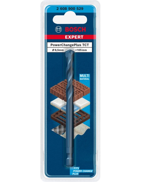 BROCA CENTRADORA EXPERT PLUS CARBIDE DE 8.5X105MM