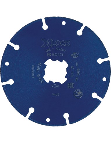X-LOCK DISCO DIAMANTE METAL 115MM